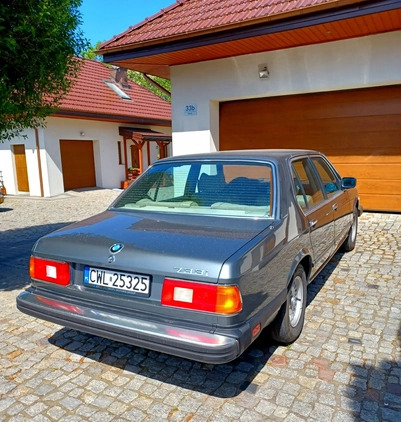 BMW Seria 7 cena 51900 przebieg: 163500, rok produkcji 1984 z Rychwał małe 92